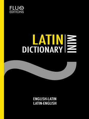 cover image of Latin Mini Dictionary